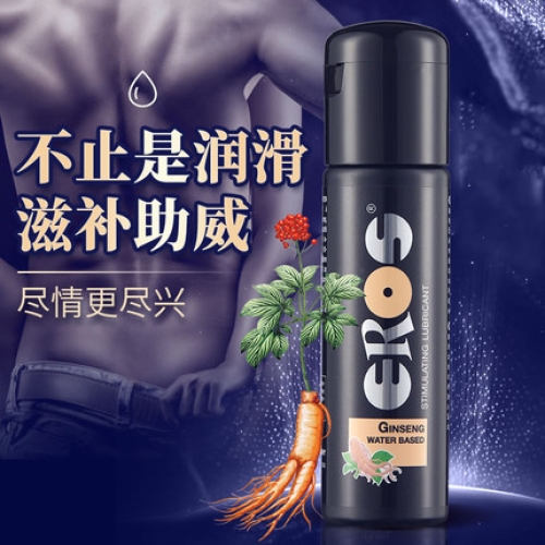 【男補女潤】EROS 德國進口 男女通用高麗參精華 潤滑液 100ml